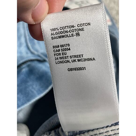 BDG Men's Relaxed Jeans in Light Blue - Picture 11 of 12